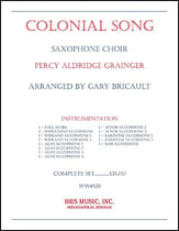 Colonial Song Saxophone Ensemble cover